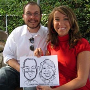 Detroit Live Music, Detroit Wedding DJ, Detroit Wedding Bands, Goofy Faces Caricatures